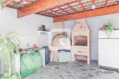Churrasqueira de casa à venda com 3 quartos, 130m² em Vila Nova Alba, São Paulo