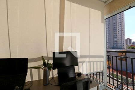 Varanda da Suíte de apartamento à venda com 2 quartos, 60m² em Campestre, Santo André
