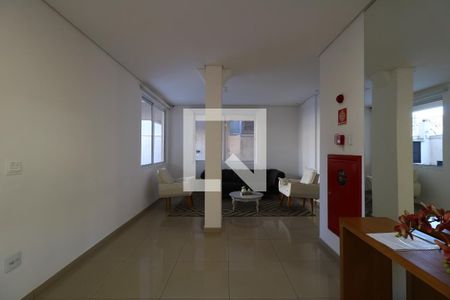 Área Comum - Hall de apartamento à venda com 2 quartos, 60m² em Campestre, Santo André