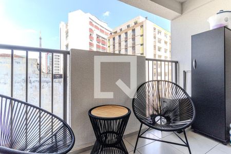 Varanda de apartamento à venda com 1 quarto, 25m² em Consolação, São Paulo