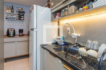 Cozinha e Área de Serviço de apartamento à venda com 2 quartos, 38m² em Santa Tereza, Porto Alegre