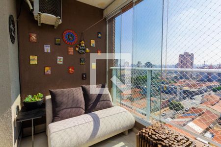Varanda de kitnet/studio à venda com 1 quarto, 37m² em Vila Gomes Cardim, São Paulo