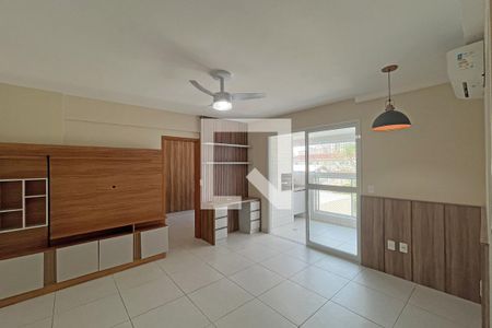 Sala de apartamento para alugar com 1 quarto, 53m² em Campo Grande, Santos