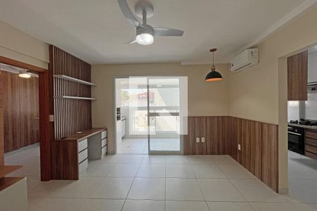 Sala de apartamento para alugar com 1 quarto, 53m² em Campo Grande, Santos