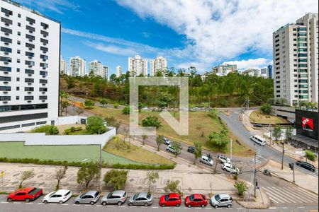 Varanda da Sala de apartamento à venda com 4 quartos, 145m² em Belvedere, Belo Horizonte