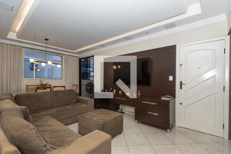 Sala de apartamento à venda com 3 quartos, 92m² em Castelo, Belo Horizonte