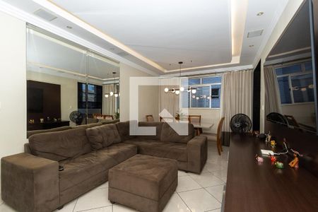 Sala de apartamento à venda com 3 quartos, 92m² em Castelo, Belo Horizonte