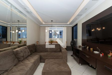 Sala de apartamento à venda com 3 quartos, 92m² em Castelo, Belo Horizonte