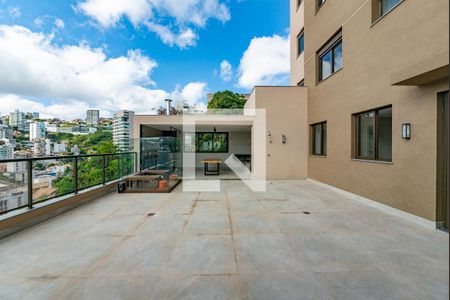 Área comum - Churrasqueira de apartamento à venda com 4 quartos, 228m² em Santa Lúcia, Belo Horizonte