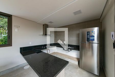 Área comum - Cozinha social de apartamento à venda com 4 quartos, 228m² em Santa Lúcia, Belo Horizonte