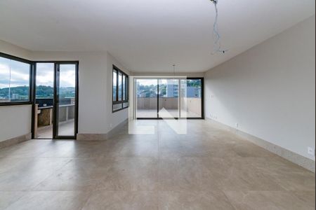 Sala de apartamento à venda com 4 quartos, 168m² em Santa Lúcia, Belo Horizonte