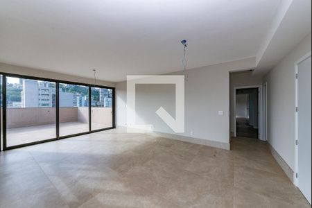 Sala de apartamento à venda com 4 quartos, 168m² em Santa Lúcia, Belo Horizonte