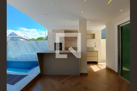 Área Gourmet de casa de condomínio à venda com 5 quartos, 290m² em Recreio dos Bandeirantes, Rio de Janeiro