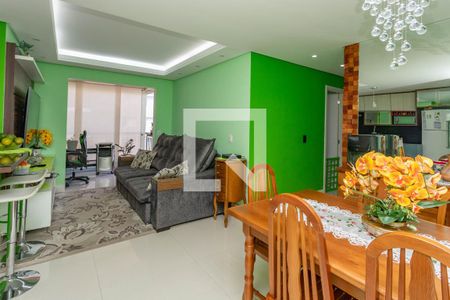 Sala  de apartamento à venda com 2 quartos, 65m² em Centro, Diadema