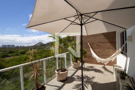 Varanda de apartamento para alugar com 2 quartos, 83m² em Recreio dos Bandeirantes, Rio de Janeiro