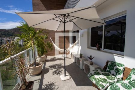 Varanda de apartamento para alugar com 2 quartos, 83m² em Recreio dos Bandeirantes, Rio de Janeiro