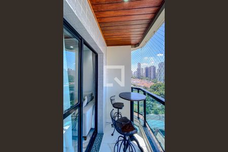 Varanda da Sala de apartamento à venda com 3 quartos, 90m² em Vila Regente Feijó, São Paulo