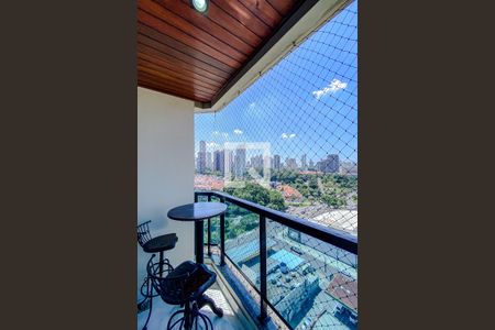Varanda da Sala de apartamento à venda com 3 quartos, 90m² em Vila Regente Feijó, São Paulo