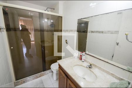 Banheiro da Suíte de apartamento à venda com 4 quartos, 98m² em Tijuca, Rio de Janeiro
