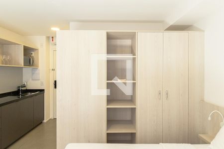 Studio de kitnet/studio para alugar com 1 quarto, 24m² em Indianópolis, São Paulo
