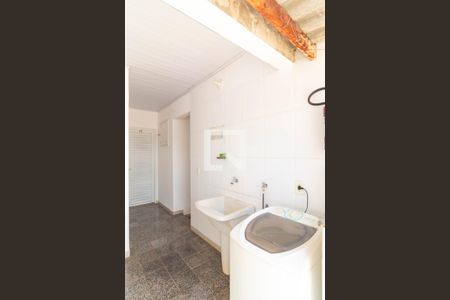 Área comum - Lavanderia de kitnet/studio para alugar com 1 quarto, 27m² em Cidade Universitária, Campinas