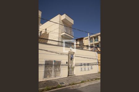 Fachada com Placa de apartamento à venda com 1 quarto, 33m² em Vila Gustavo, São Paulo