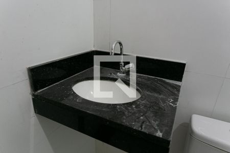 Banheiro da Suíte de apartamento para alugar com 1 quarto, 42m² em Jardim Danfer, São Paulo