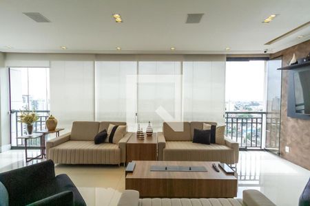 Vista da Sala de apartamento à venda com 4 quartos, 420m² em Nova Petrópolis, São Bernardo do Campo