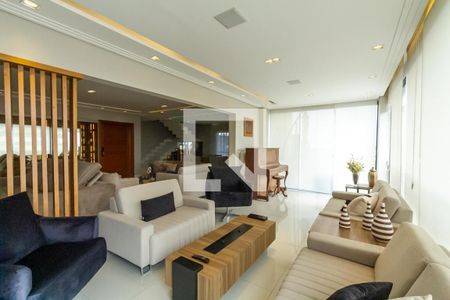 Varanda da Sala de apartamento à venda com 4 quartos, 420m² em Nova Petrópolis, São Bernardo do Campo