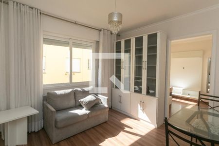 Sala de apartamento para alugar com 1 quarto, 50m² em Passo D’areia, Porto Alegre
