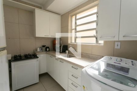 Cozinha de apartamento para alugar com 1 quarto, 50m² em Passo D’areia, Porto Alegre