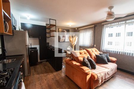 Sala de apartamento para alugar com 1 quarto, 37m² em Cambuci, São Paulo