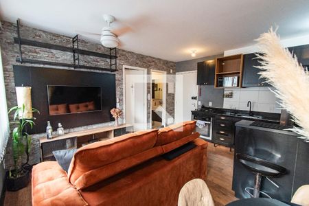 Sala de apartamento para alugar com 1 quarto, 37m² em Cambuci, São Paulo