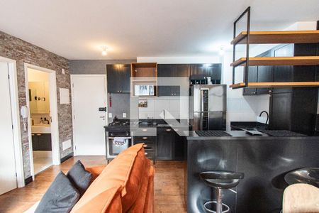 Sala de apartamento para alugar com 1 quarto, 37m² em Cambuci, São Paulo