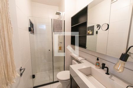 Banheiro de apartamento para alugar com 1 quarto, 37m² em Cambuci, São Paulo