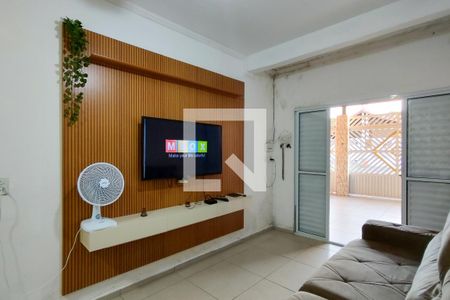 Sala de casa para alugar com 2 quartos, 120m² em Real, Praia Grande