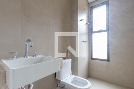 Banheiro de apartamento à venda com 3 quartos, 116m² em Vale do Sereno, Nova Lima