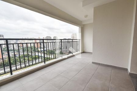 Varanda da Sala de apartamento para alugar com 3 quartos, 70m² em Nova Klabin, São Paulo