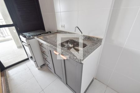 Sala/cozinha de apartamento para alugar com 3 quartos, 70m² em Nova Klabin, São Paulo