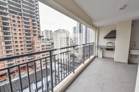 Varanda da Sala/cozinha de apartamento para alugar com 3 quartos, 70m² em Nova Klabin, São Paulo