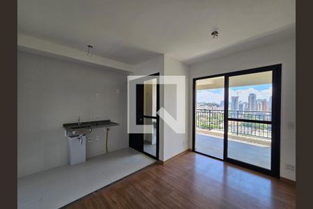 Sala de apartamento à venda com 2 quartos, 50m² em Nova Klabin, São Paulo