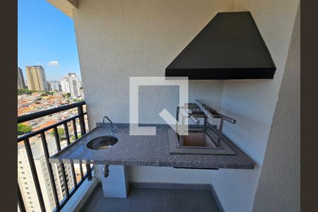 Varanda gourmet de apartamento à venda com 2 quartos, 50m² em Nova Klabin, São Paulo