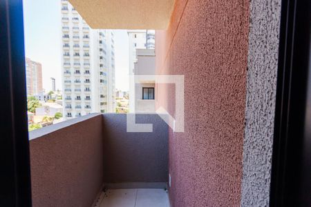 Varanda da Sala de apartamento à venda com 2 quartos, 54m² em Campestre, Santo André