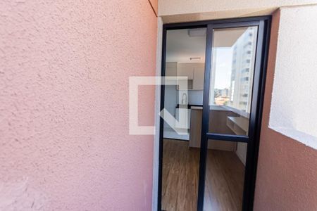 Varanda da Sala de apartamento à venda com 2 quartos, 54m² em Campestre, Santo André