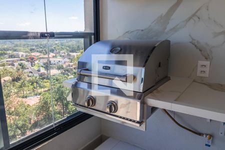 Varanda da Sala de apartamento à venda com 3 quartos, 123m² em Alphaville Industrial, Barueri