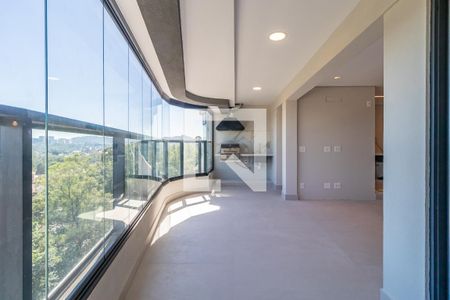 Varanda da Sala de apartamento à venda com 3 quartos, 123m² em Alphaville Industrial, Barueri