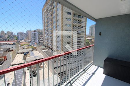 Sacada da Sala de apartamento para alugar com 2 quartos, 82m² em Méier, Rio de Janeiro