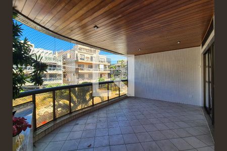 Varanda de apartamento para alugar com 3 quartos, 119m² em Recreio dos Bandeirantes, Rio de Janeiro