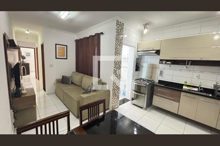 Sala - Sala de Jantar de apartamento à venda com 2 quartos, 56m² em Vila Camilópolis, Santo André