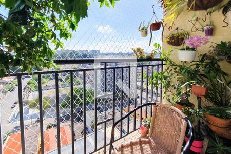 Varanda da Sala de apartamento à venda com 2 quartos, 54m² em Suiço, São Bernardo do Campo